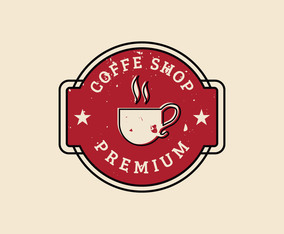 Vintage Coffee Shop Logo