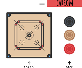 Carrom Vector