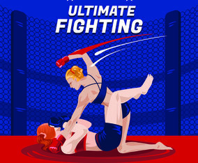Battle of Two Women Boxers on Ultimate Fighting