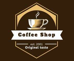 Coffee Shop Logo Vector
