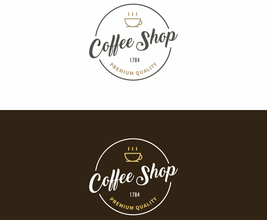 Coffee Shop Logo Vector