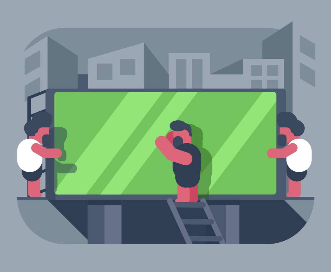 Jumbotron Project Vector