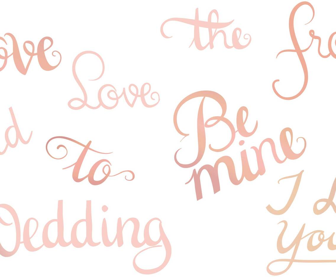 Rose Gold Love Vectors