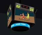 Basketball Jumbotron Illustration