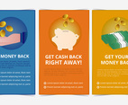 Vector Cash Back Banners