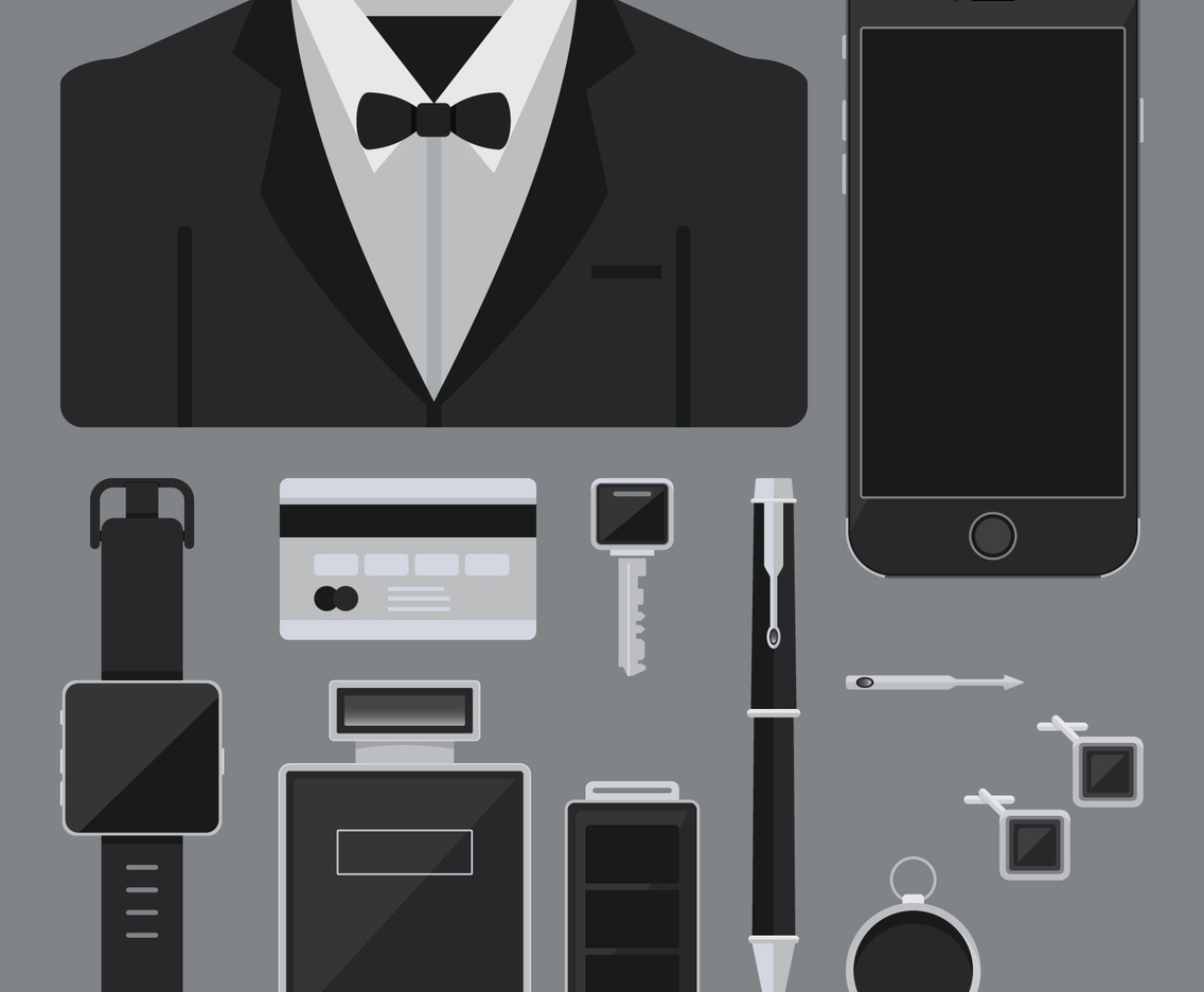 Tux for Groom. Male Wedding.