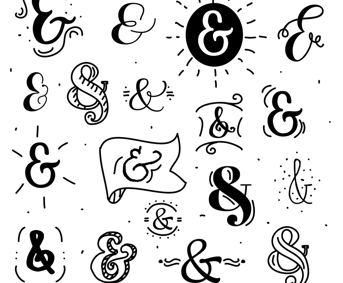 Ampersands Vector