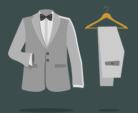 TuxTuxedo Vector Illustration