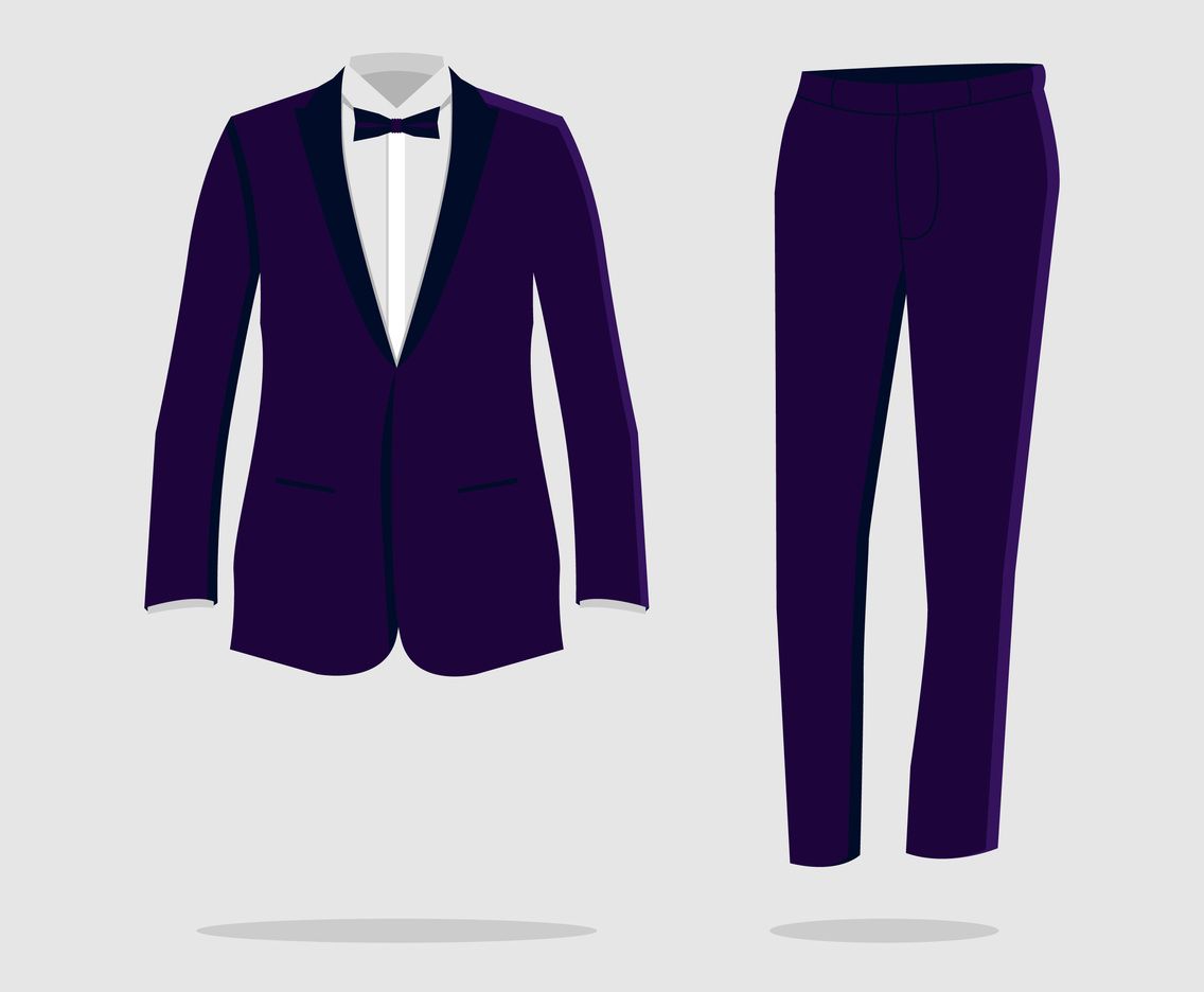 TuxTuxedo Vector Illustration