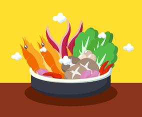 Hotpot Vector