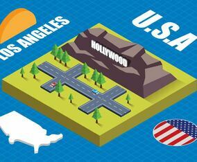 Isometric Los Angeles