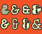 ampersand Vector Set