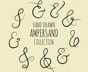 Hand Drawn Ampersand Collection