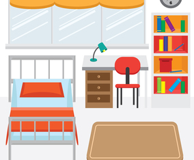 Kids Room Decor Vector