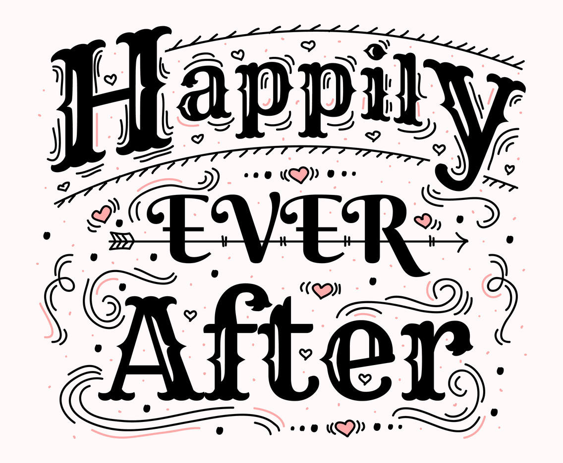 Happily Ever After Vector