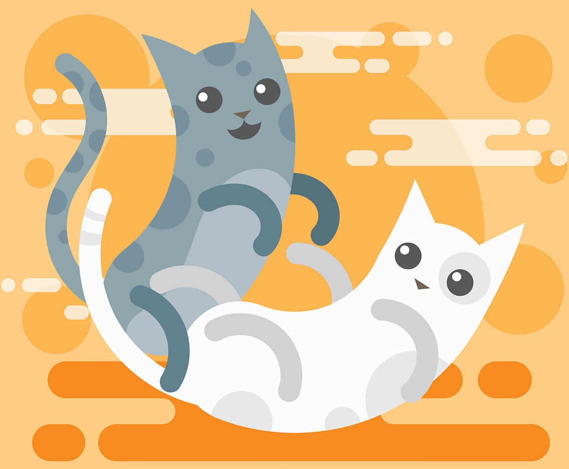 Cute Critters Illustration