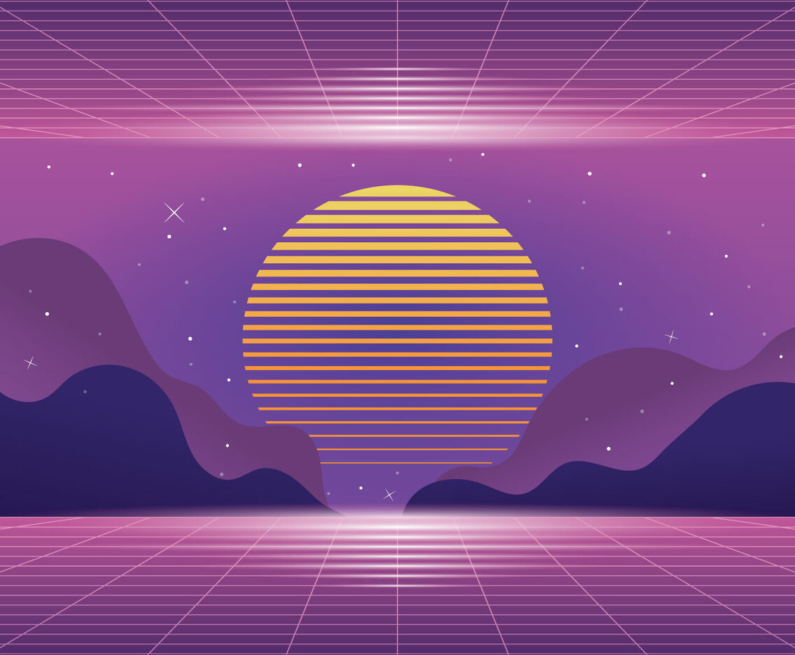 Vaporwave Background