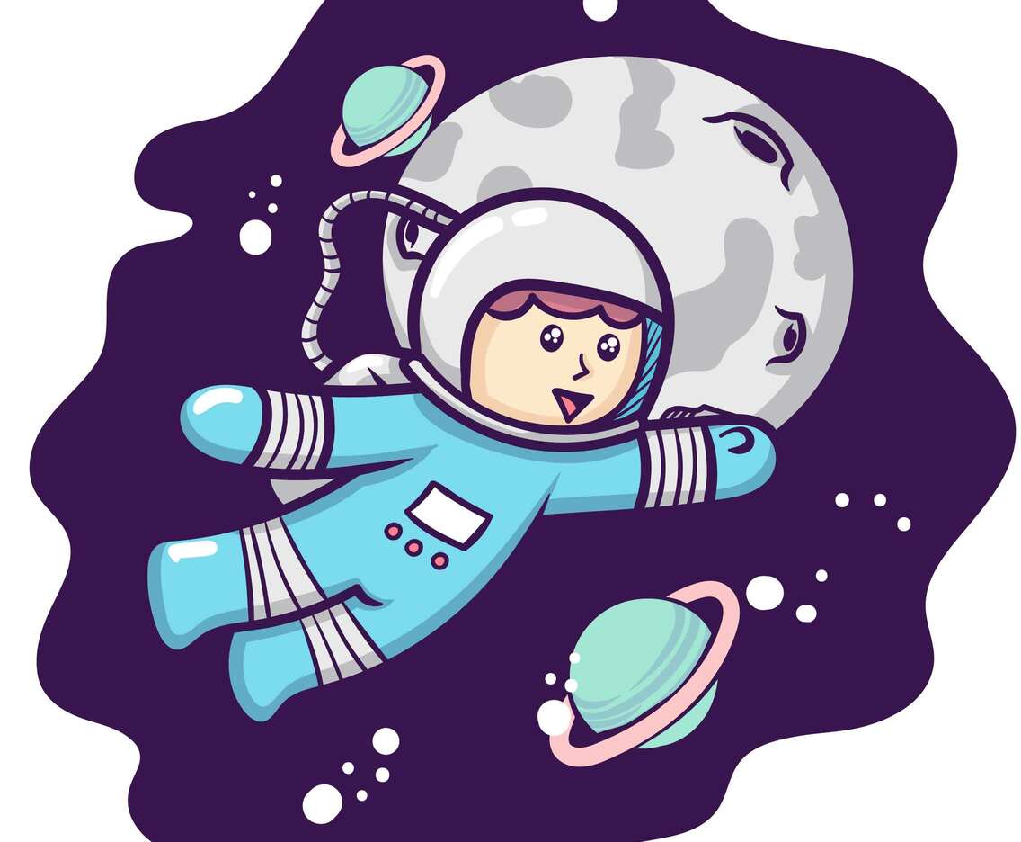Cute Astronaut