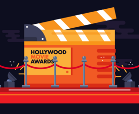 Hollywood Red Carpet Vector