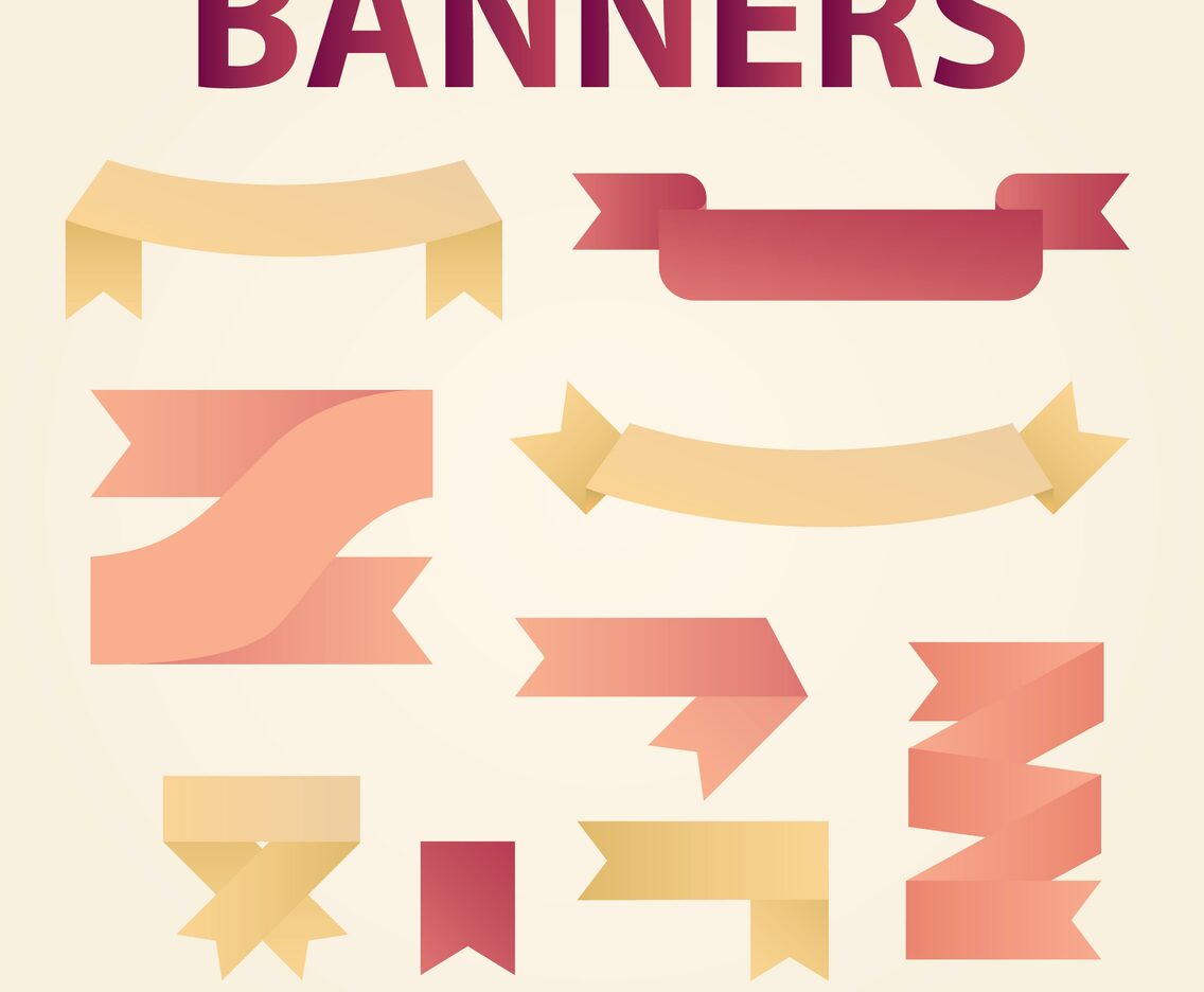 Modern Banners Vector