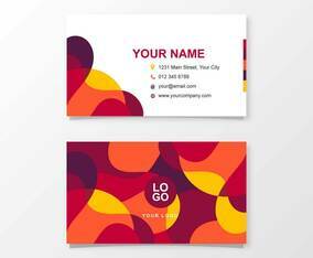 Abstract Design Business Card