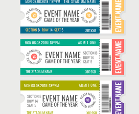Vector Sporting Event Tickets