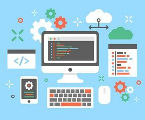 Software Engineers Concept Design Vector