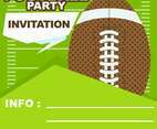 Football Party Invitation