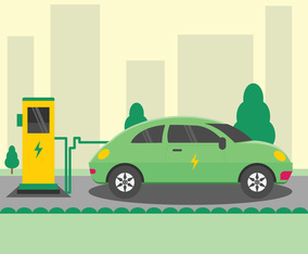 Electric car charging