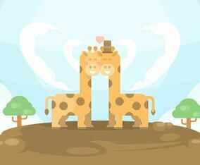 Creatures in Love Illustration