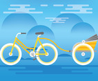 Trishaw Illustration