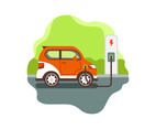 Electric Car parking and charging