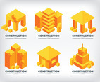 Isometric Construction Logos