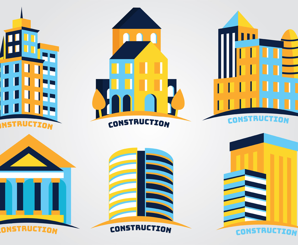 Construction Logos Vector Pack