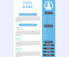 Iconic Corporate Resume Vectors