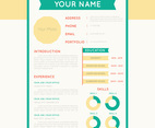Iconic Corporate Resume Vectors