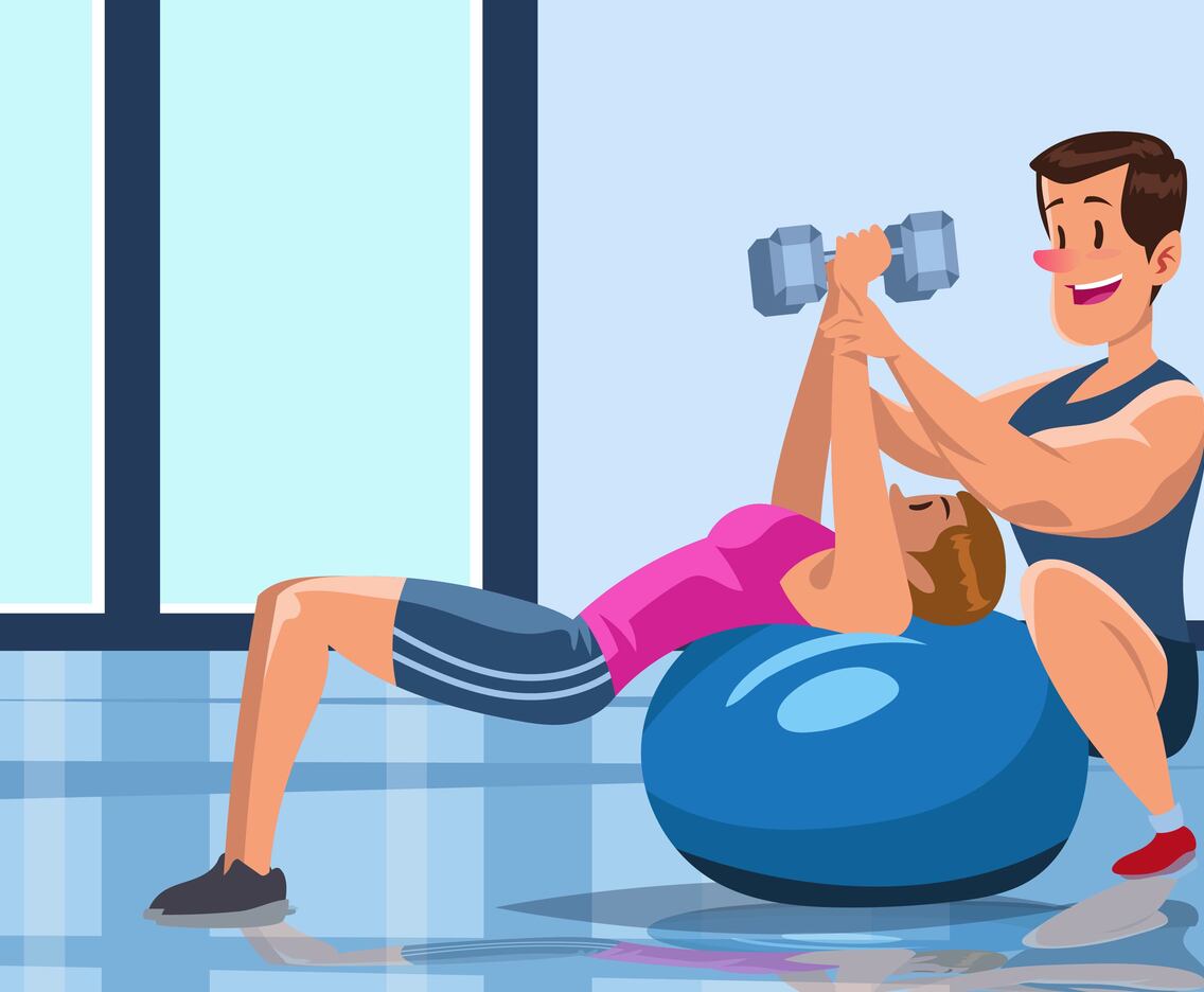 Stylish Fitness Trainer