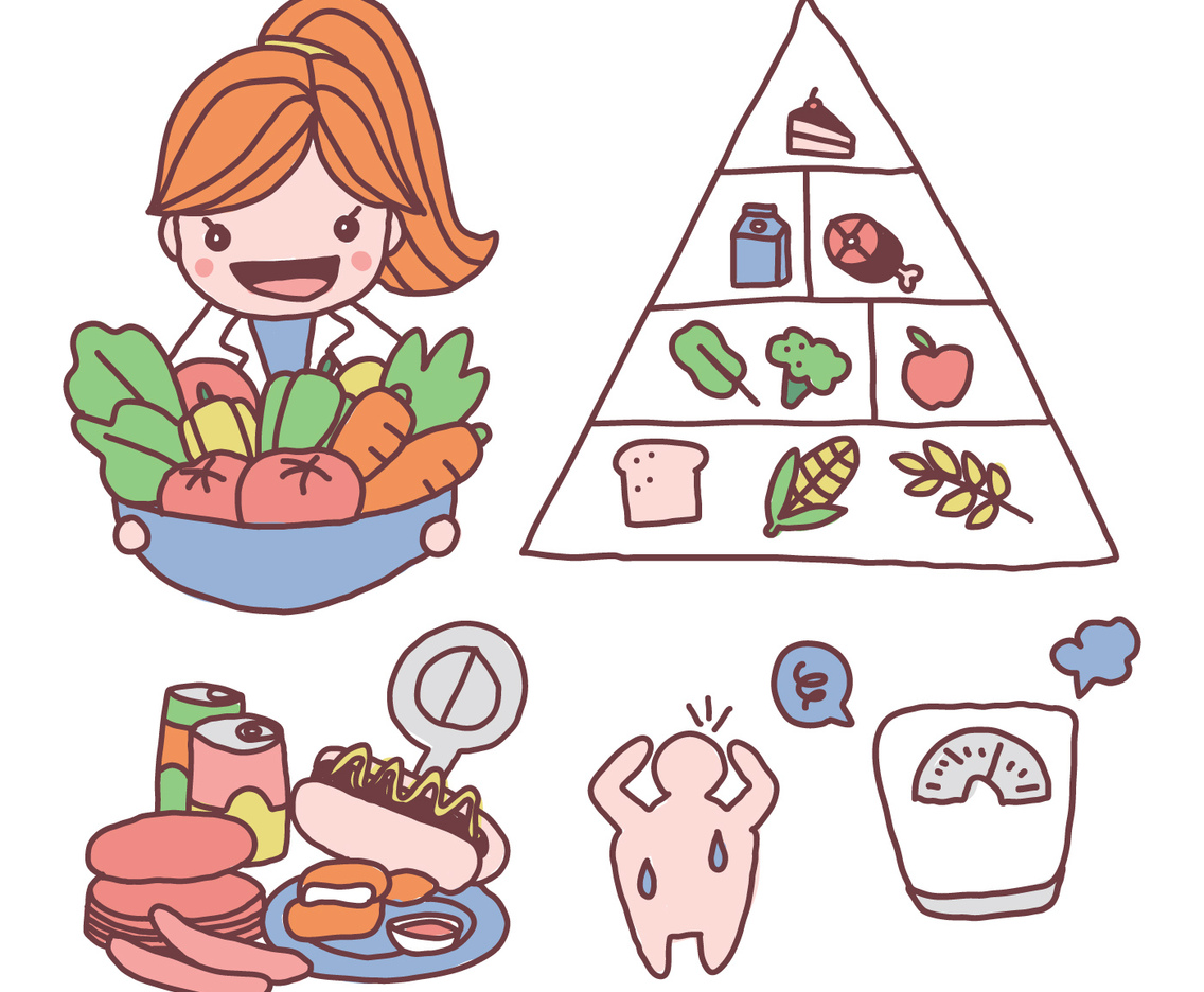 Super Cute Cheerful Nutritionist
