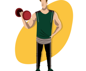 Stylish Fitness Trainer man