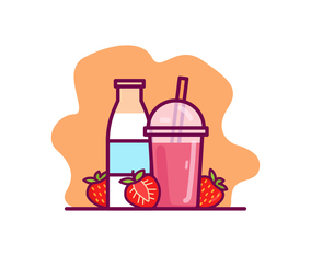 Strawberry Smoothies