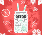 Detox poster illustration