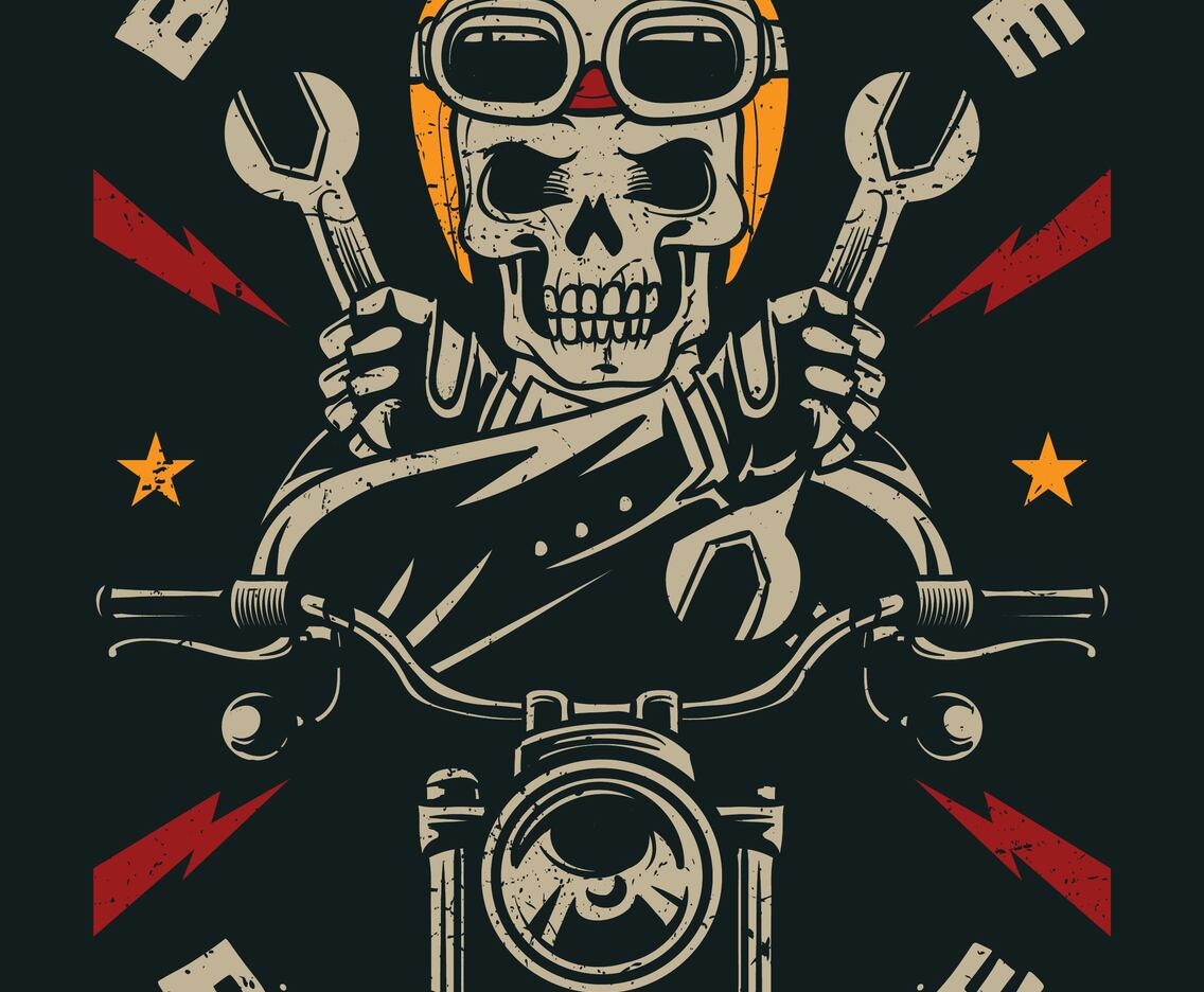 Vintage Motorcycle Emblem