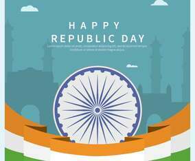 Republic Day illustration