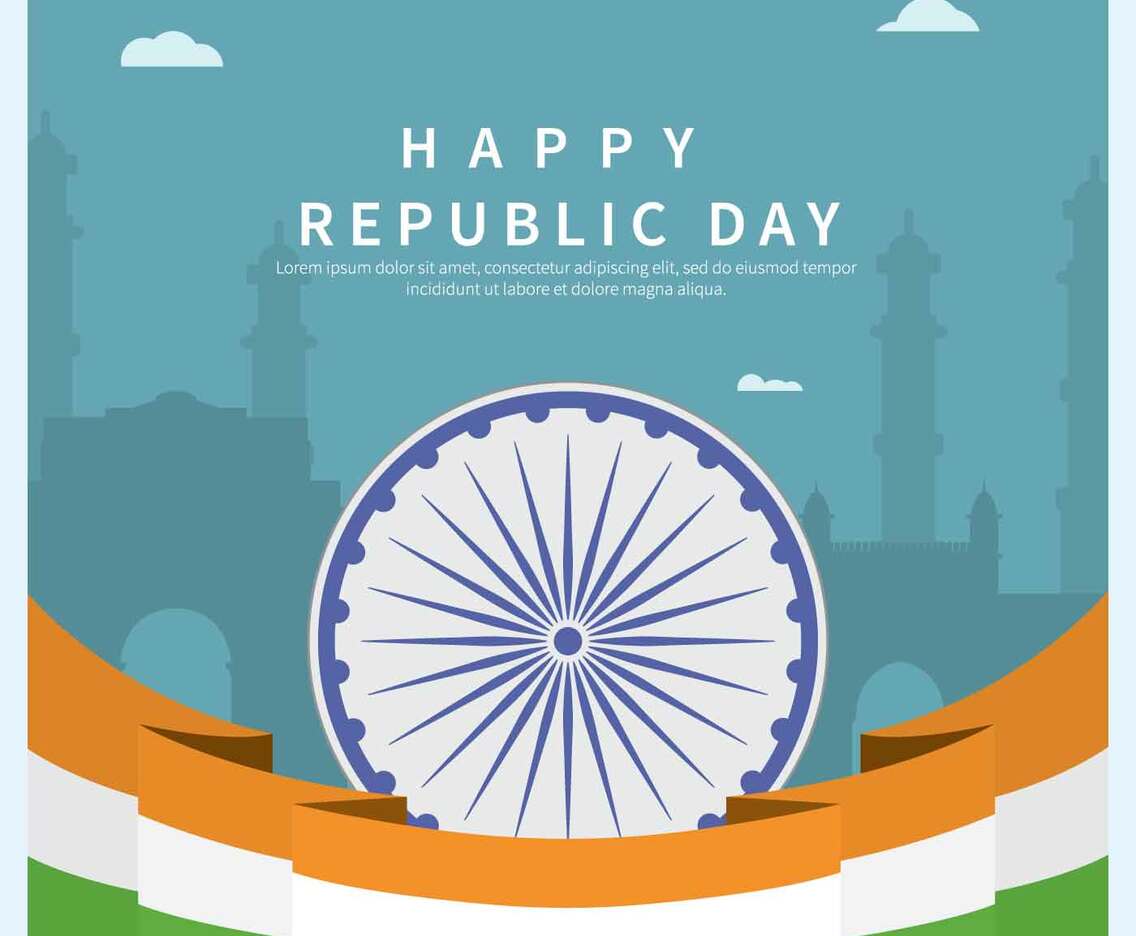 Republic Day illustration