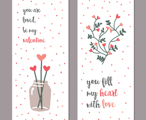 Feminine Valentine Cards