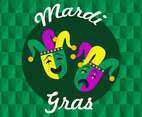 Mardi Gras Parade Illustration