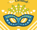 Rio Carnaval Mask Vector