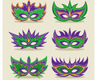Mardi Gras Mask Vector