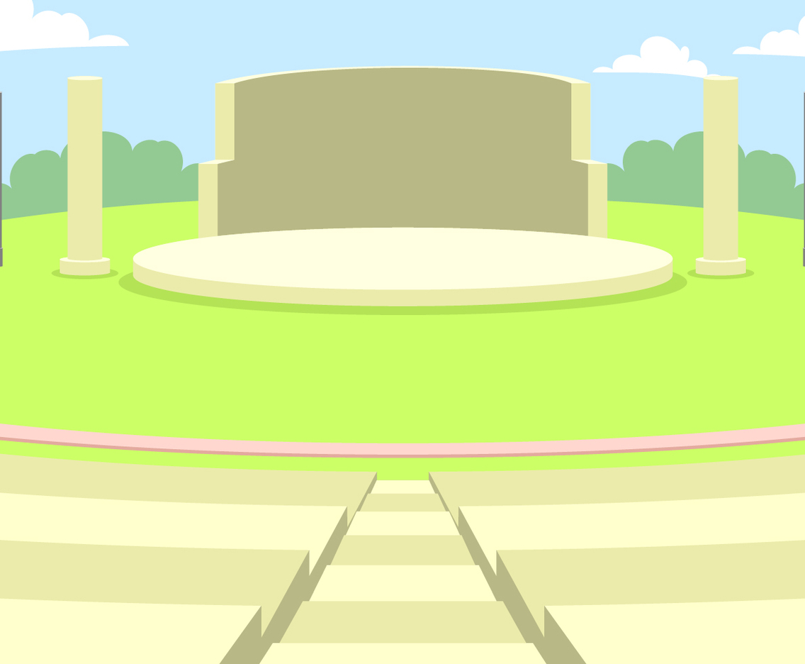 Outdoor Amphitheater Free Vector
