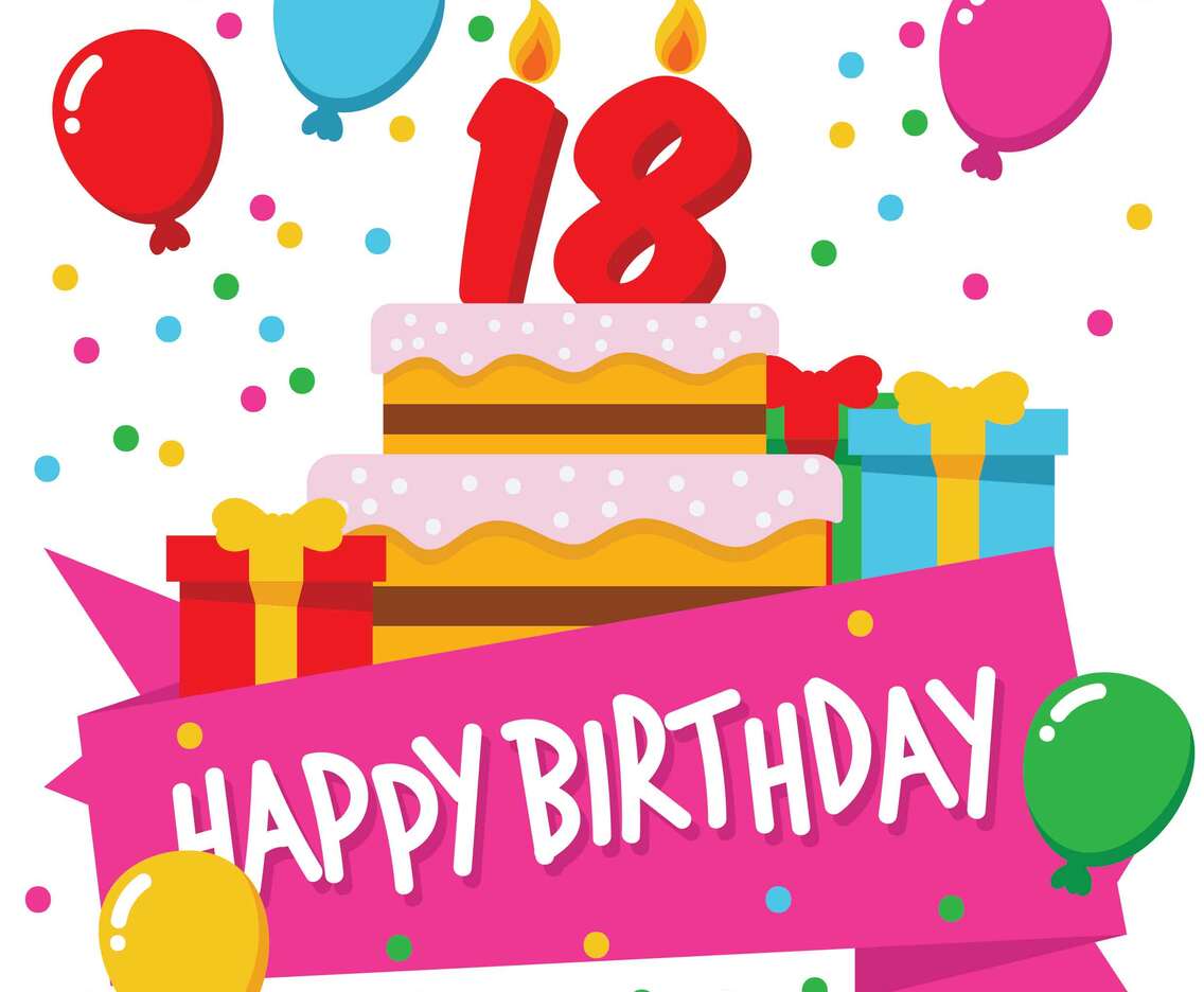 18 Birthday Party Background